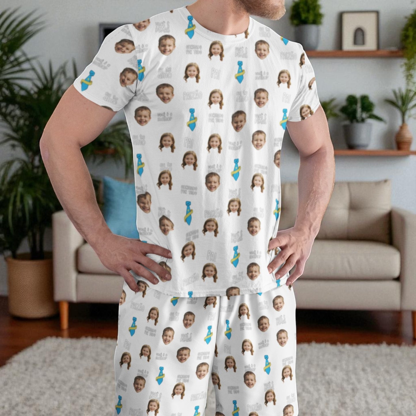 Conjunto Completo Melhor Pai - Dupla Emoção Personalizada