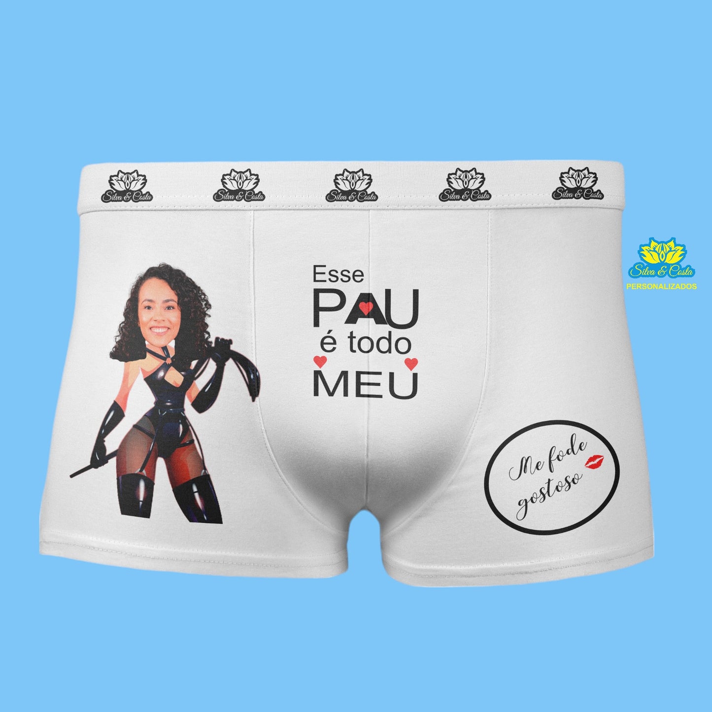 Cueca Box Personalizada com fotos