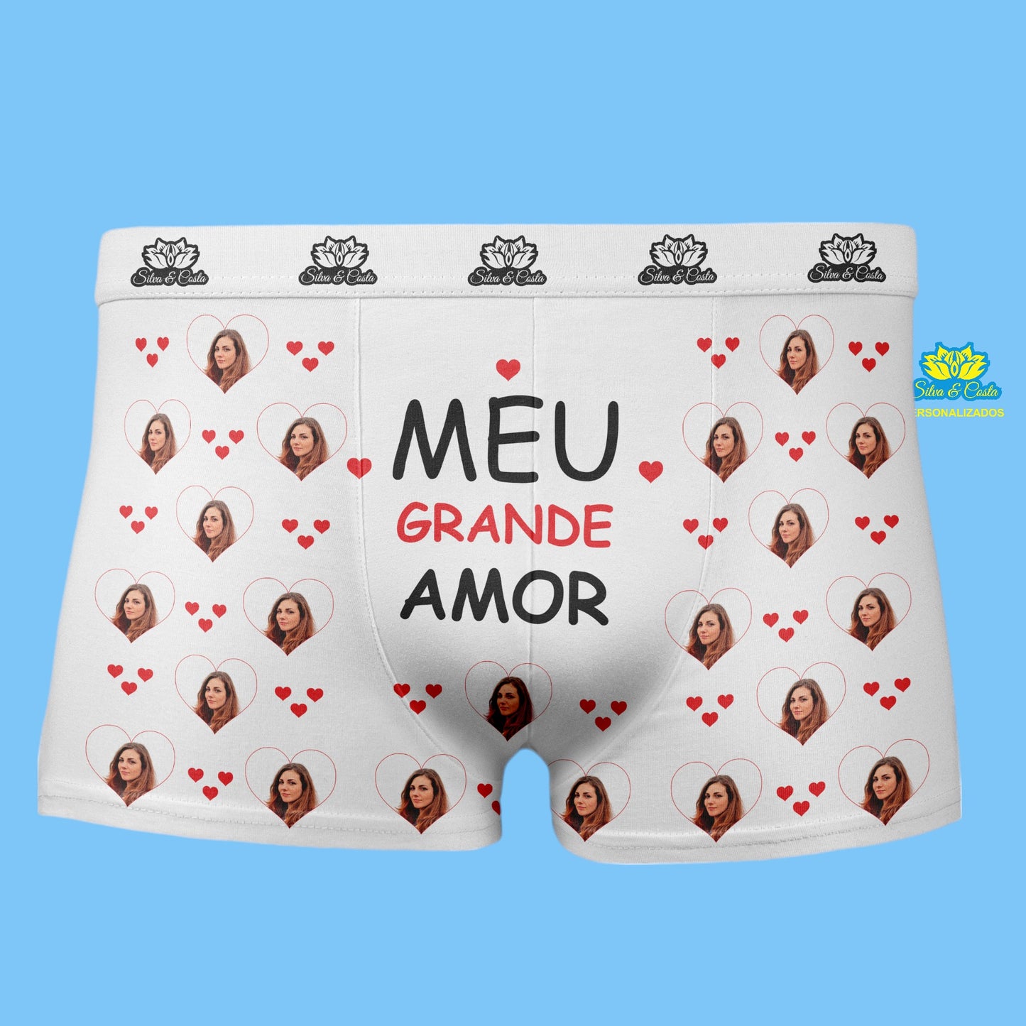Cueca Box Personalizada com fotos