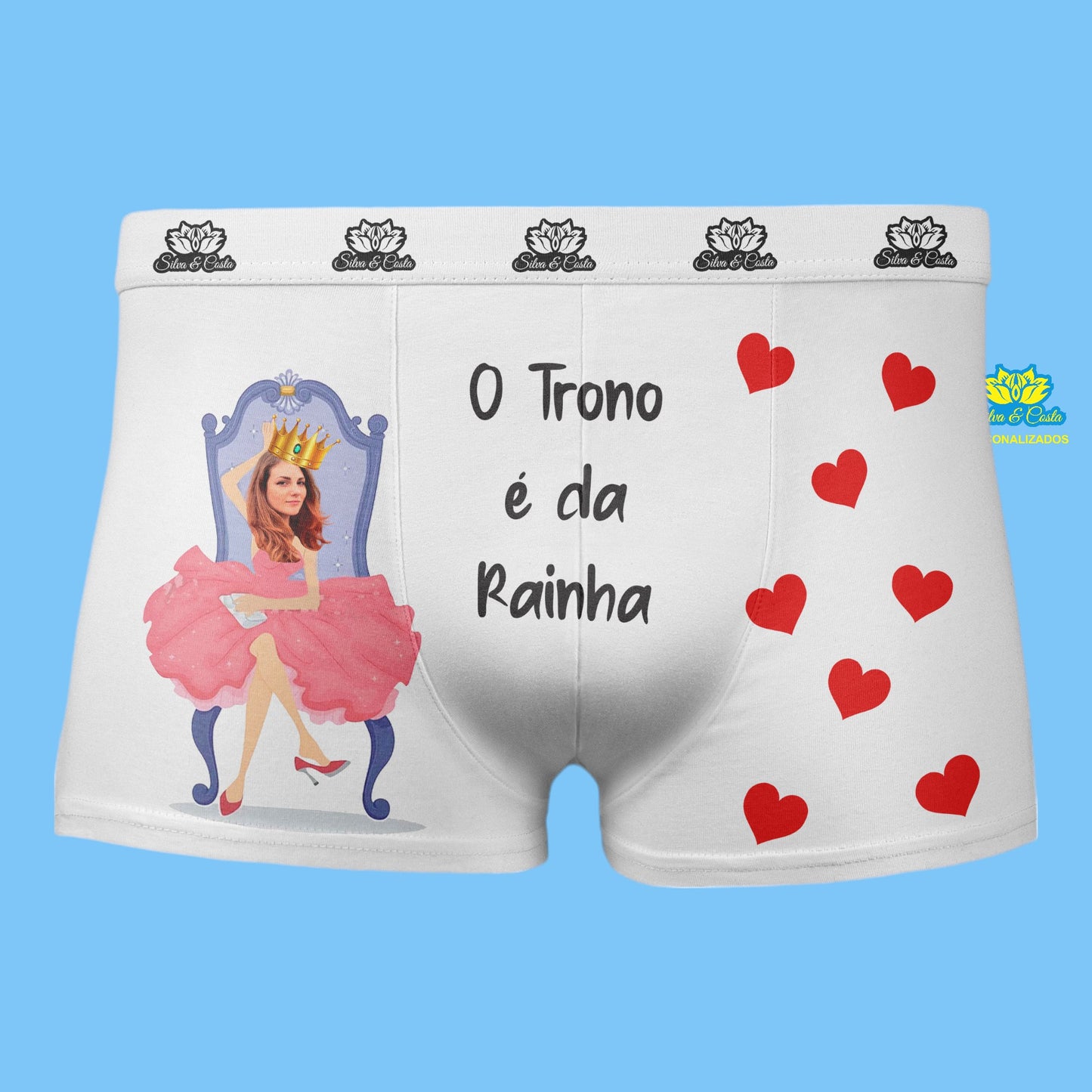 Cueca Box Personalizada com fotos