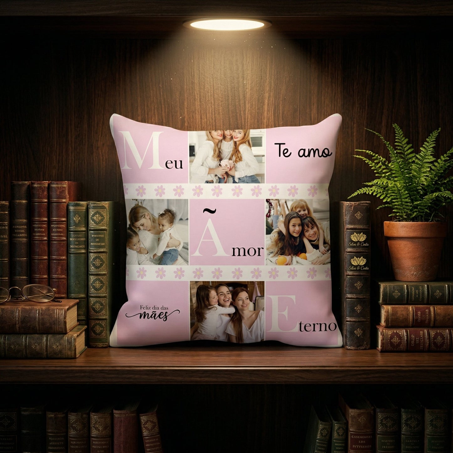 Almofada Personalizada com Foto | Dia das Mães