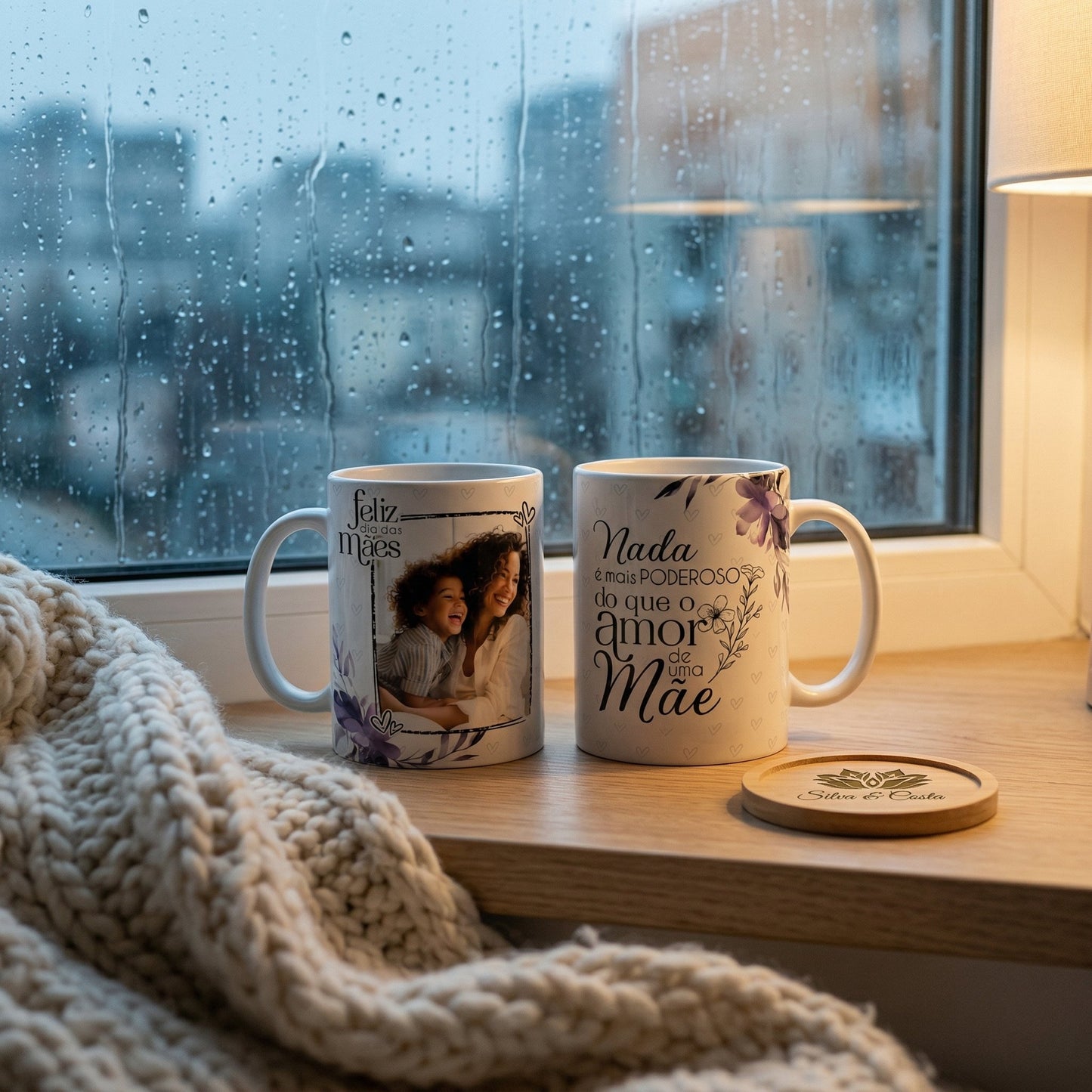 Caneca Personalizada com Foto e Frase | Dia das Mães
