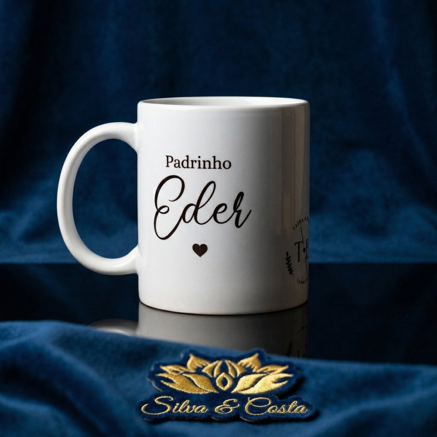 Conjunto Canecas Cerâmica Personalizadas | Padrinhos