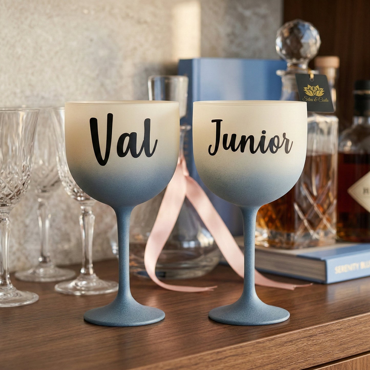 Taça Gin Personalizada com Nome — Presente para Amantes de Gin