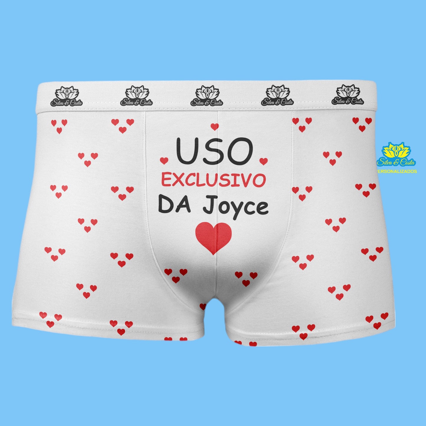 Cueca Box Personalizada com fotos