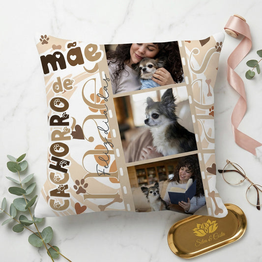 presente personalizado para o Dia das Mães sem ser artesã: a almofada que emociona sem estresse