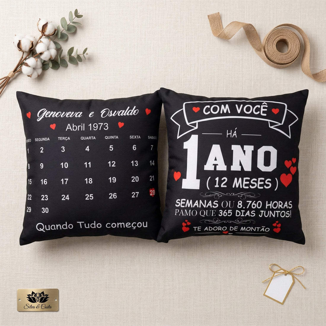 7 ideias com nome e data, embalagem premium e aquele presente personalizado para ela que fica na memória
