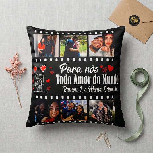 Almofada com foto: a escolha certa entre presentes personalizados criativos para não errar