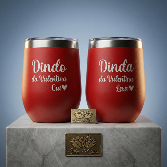 Presentes personalizados criativos dia das mães: o copo térmico que ela vai usar antes do café esfriar