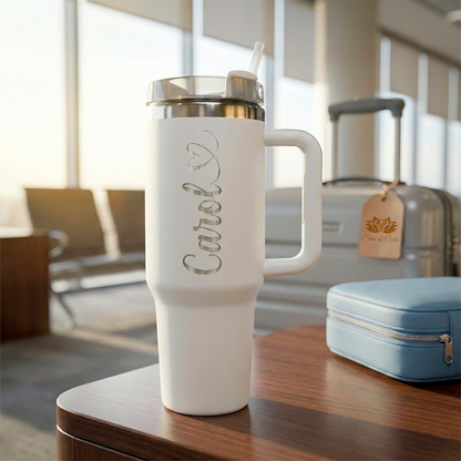 Copo Térmico 1200ml com Alça e Tampa Personalizado – Neymar