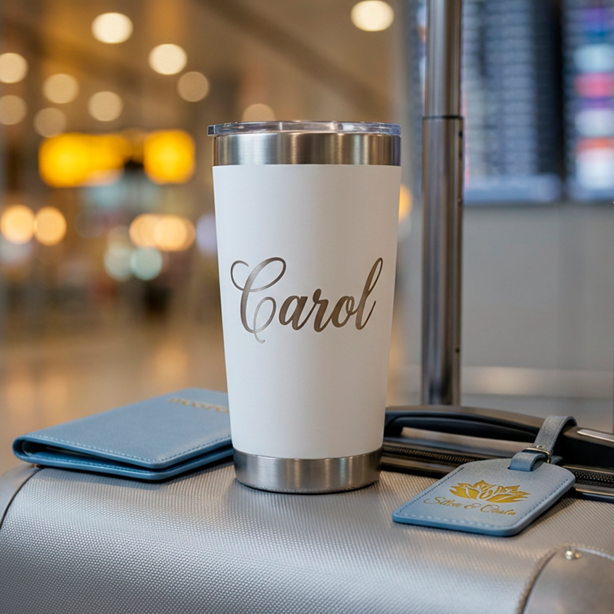 Copo Stanley Personalizado 591ml com Tampa - Várias Cores