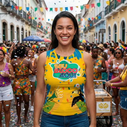 Camiseta Abadá Baby Look Personalizada