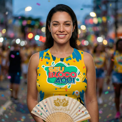 Camiseta Abadá Baby Look Personalizada