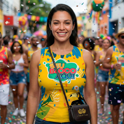 Camiseta Abadá Baby Look Personalizada