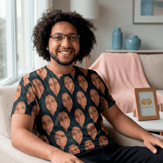 Camiseta Personalizada com Foto do Amor Presente Criativo para Namorado ou Namorada