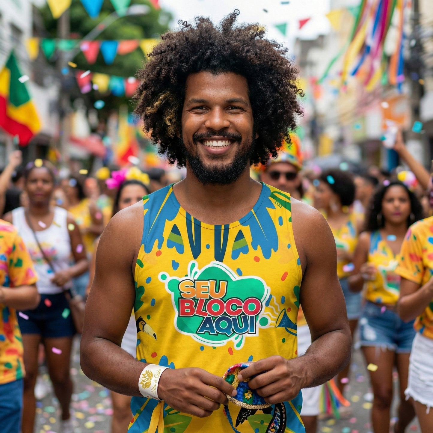 Camiseta Abadá Unissex Personalizada