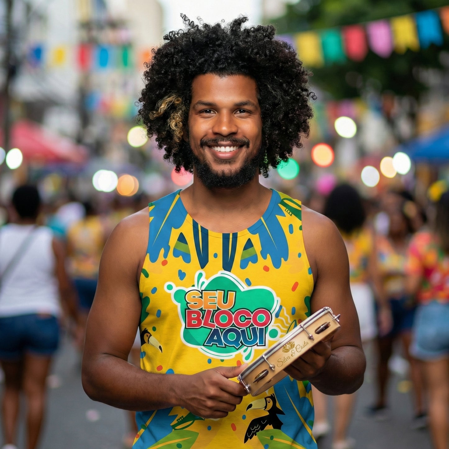 Camiseta Abadá Unissex Personalizada