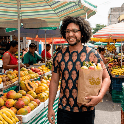 Camiseta Personalizada com Foto do Amor Presente Criativo para Namorado ou Namorada