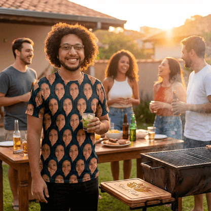 Camiseta Personalizada com Foto do Amor Presente Criativo para Namorado ou Namorada