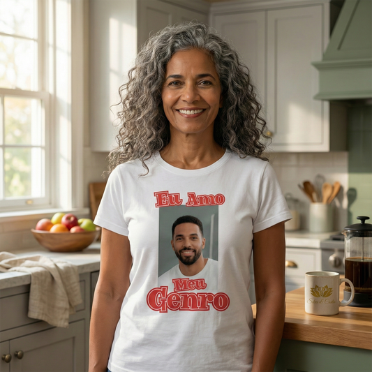 Camiseta Amo Meu Genro Personalizada com Foto