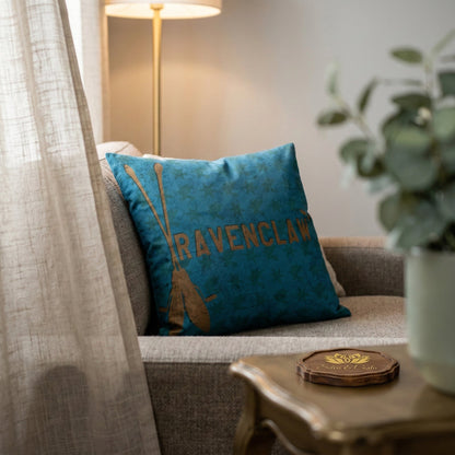 Almofada decorativa Ravenclaw — Para cama e sofá infantil Harry Potter Azul