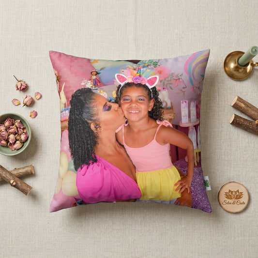 Almofada personalizada com foto 40x40 | Presente para Casal