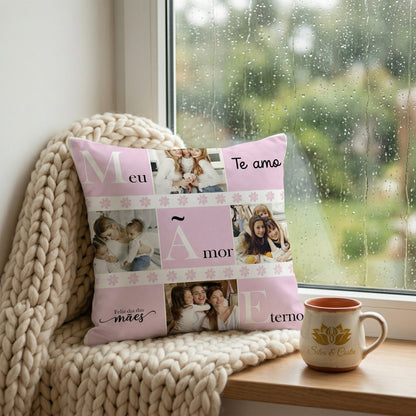 Almofada Personalizada com Foto | Dia das Mães