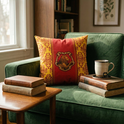 Almofada personalizada com nome Grifinória | Presente fã Harry Potter