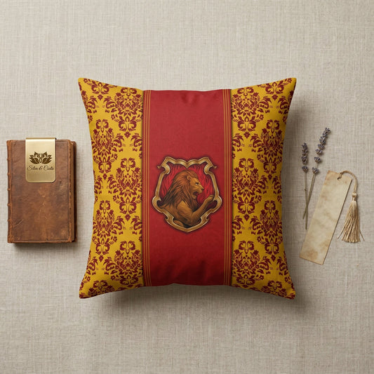Almofada personalizada com nome Grifinória | Presente fã Harry Potter