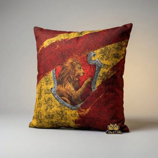 Almofada Personalizada com Nome — Grifinória Harry Potter Presente Infantil 40x40