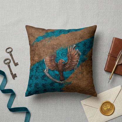 Almofada Personalizada com Nome 40x40 — Presente Harry Potter Vintage