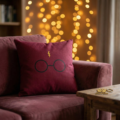Almofada Personalizada com Nome 40x40 — Presente Infantil Tema Harry Potter
