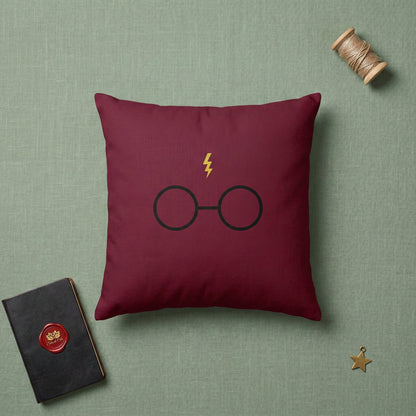 Almofada Personalizada com Nome 40x40 — Presente Infantil Tema Harry Potter