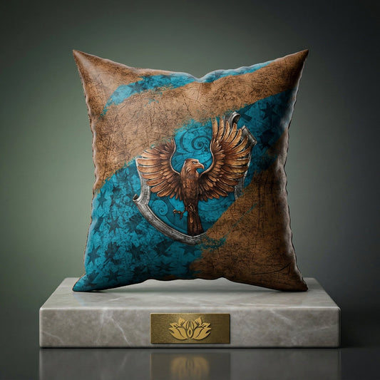 Almofada Personalizada com Nome 40x40 — Presente Harry Potter Vintage
