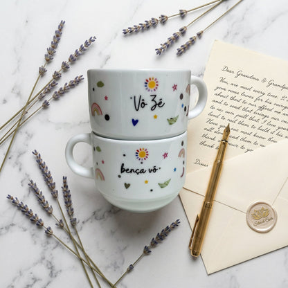 Caneca Personalizada com Nome e Foto | Presente para Avós