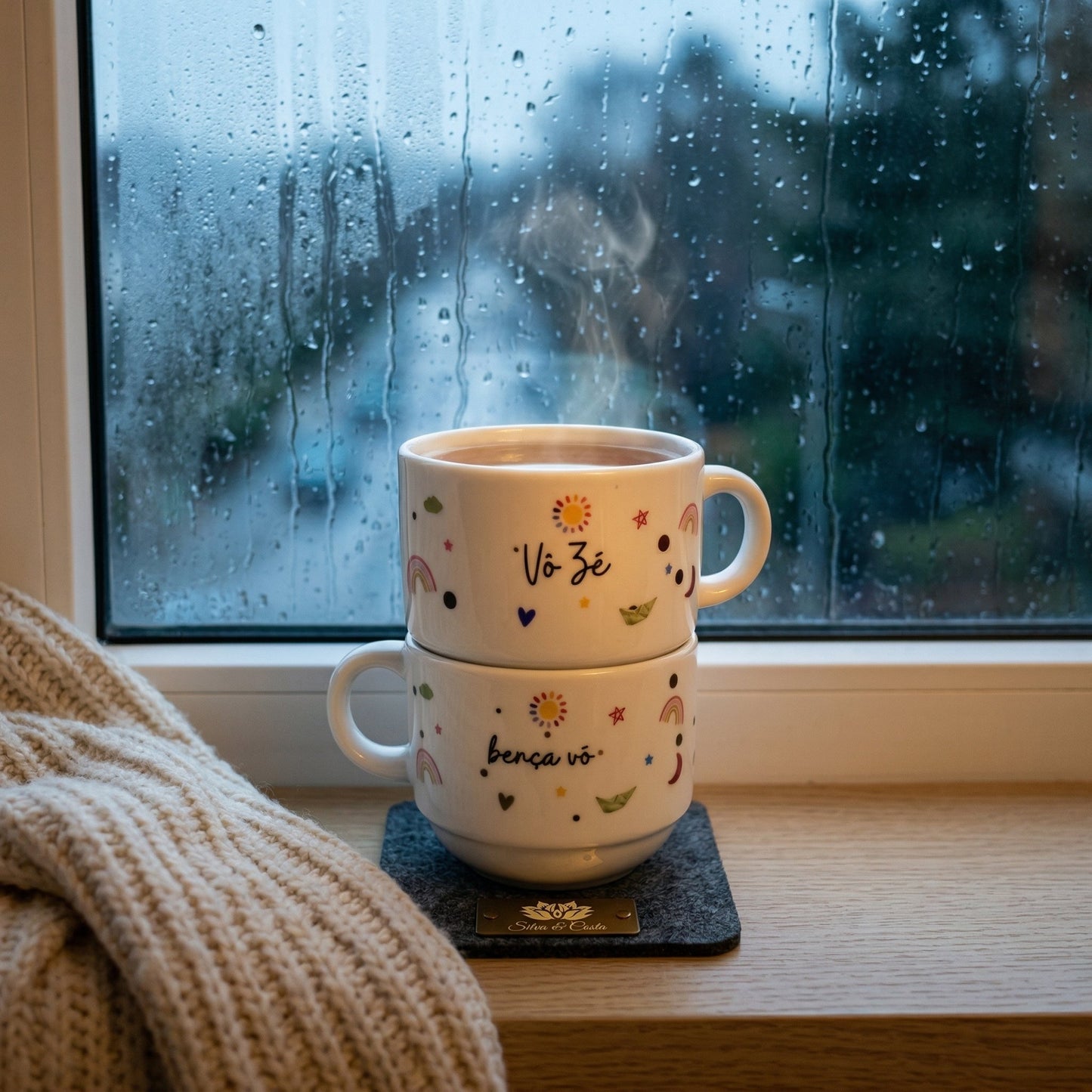 Caneca Personalizada com Nome e Foto | Presente para Avós