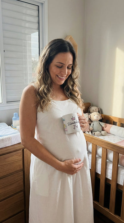 Avaliação de cliente - Caneca Personalizada com Foto e Nome — Presente para Dinda Dindinha