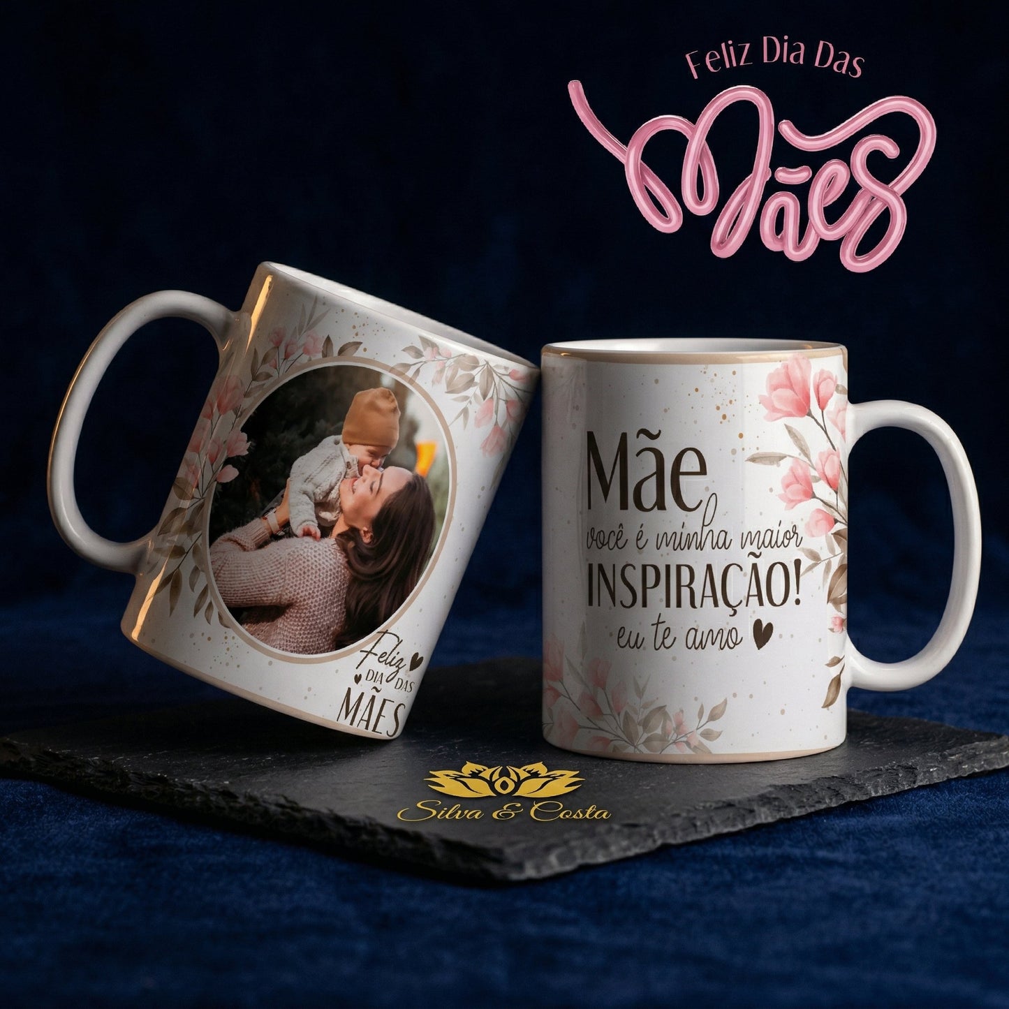 Caneca Personalizada com Foto | Presente Dia das Mães