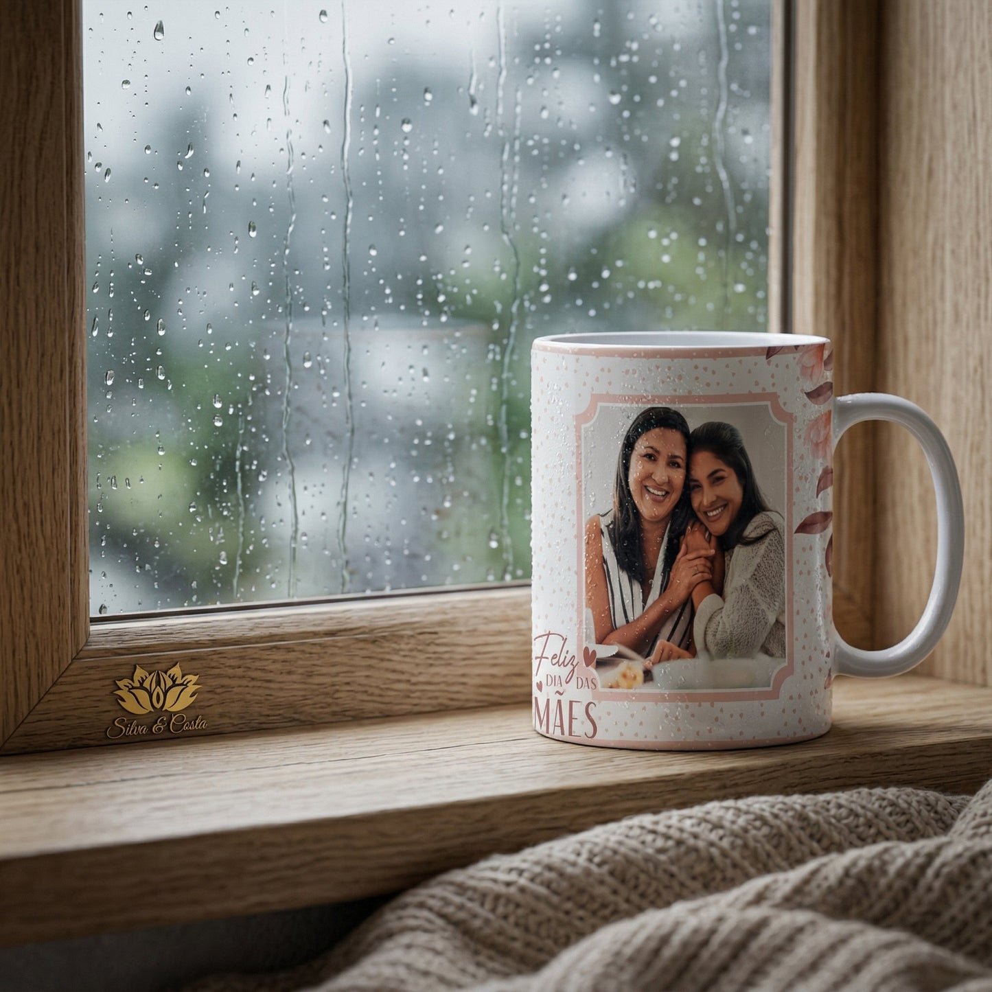 Caneca Personalizada com Foto e Frase | Dia das Mães