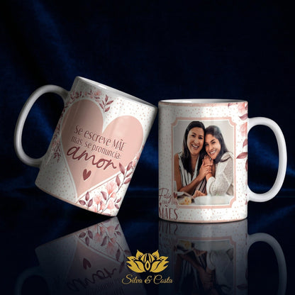 Caneca Personalizada com Foto e Frase | Dia das Mães
