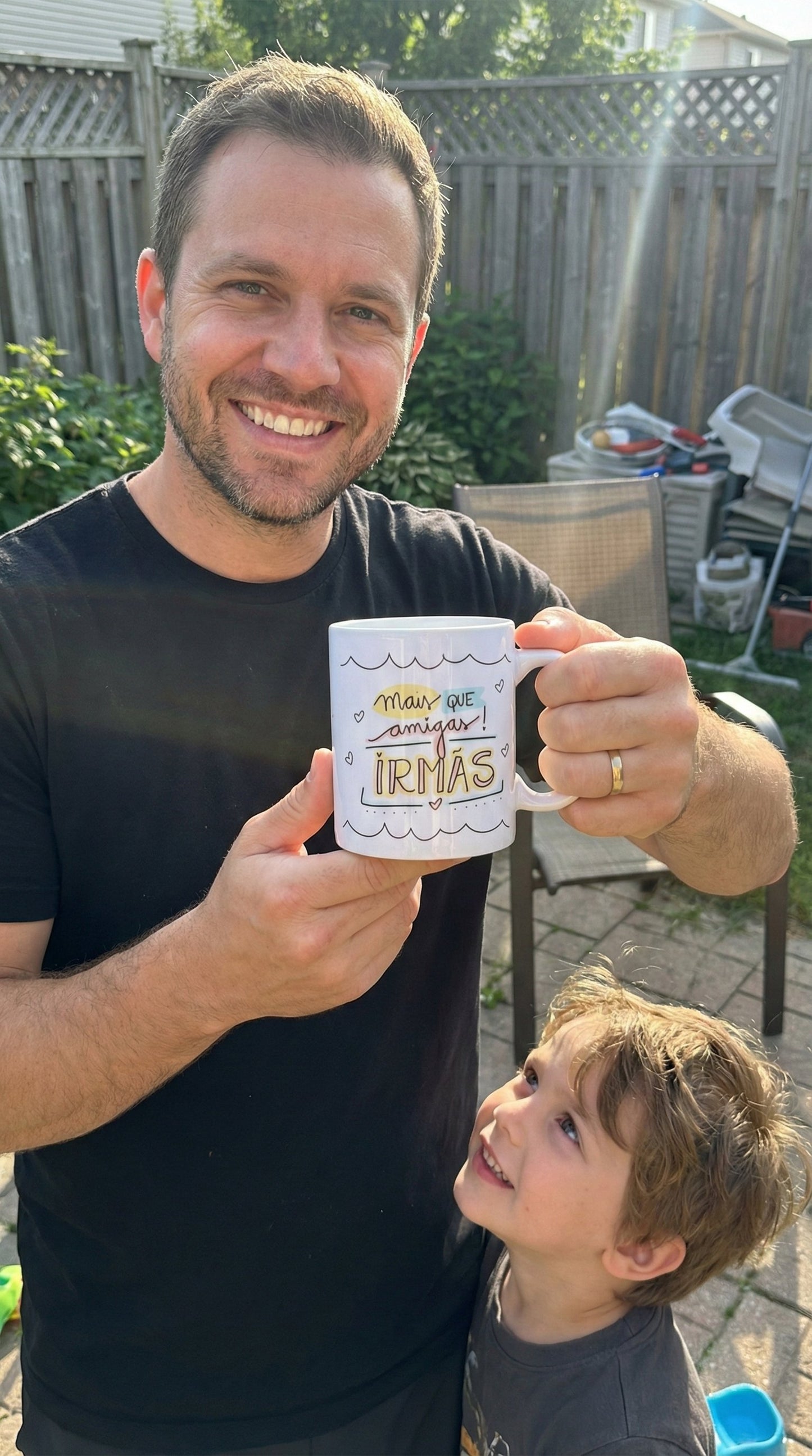 Avaliação de cliente - Caneca Personalizada com Frase — Presente para Amiga Irmã