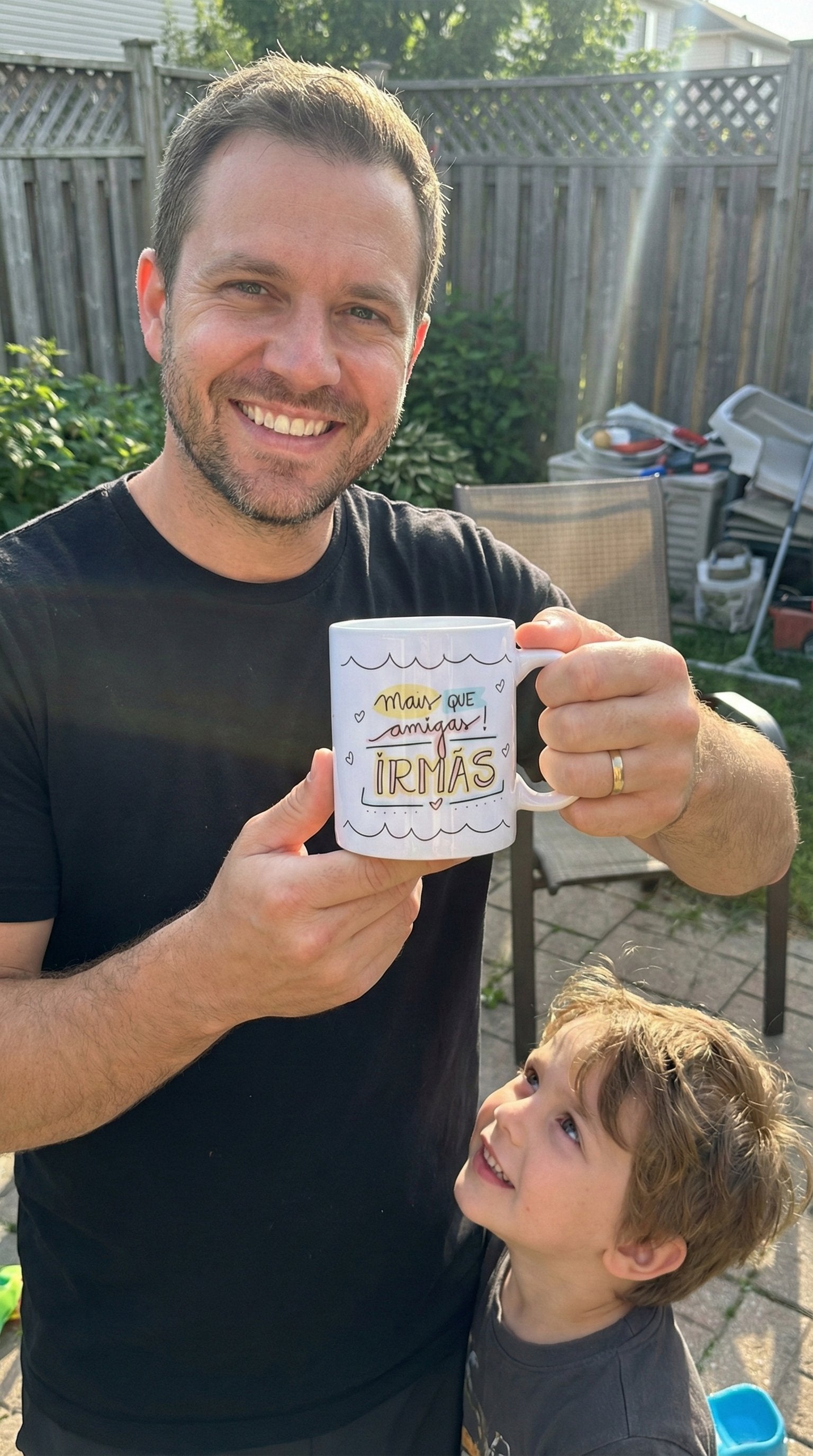 Avaliação de cliente - Caneca Personalizada com Frase — Presente para Amiga Irmã