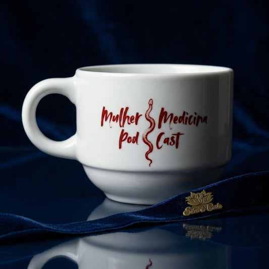Caneca Porcelana Personalizada com Frase | Podcast