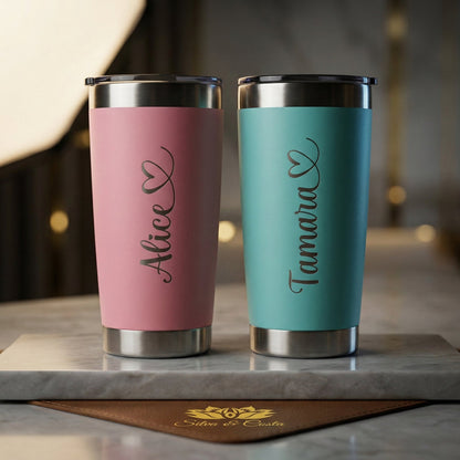 Copo Stanley personalizado com foto e nome | Presente fã Corinthians