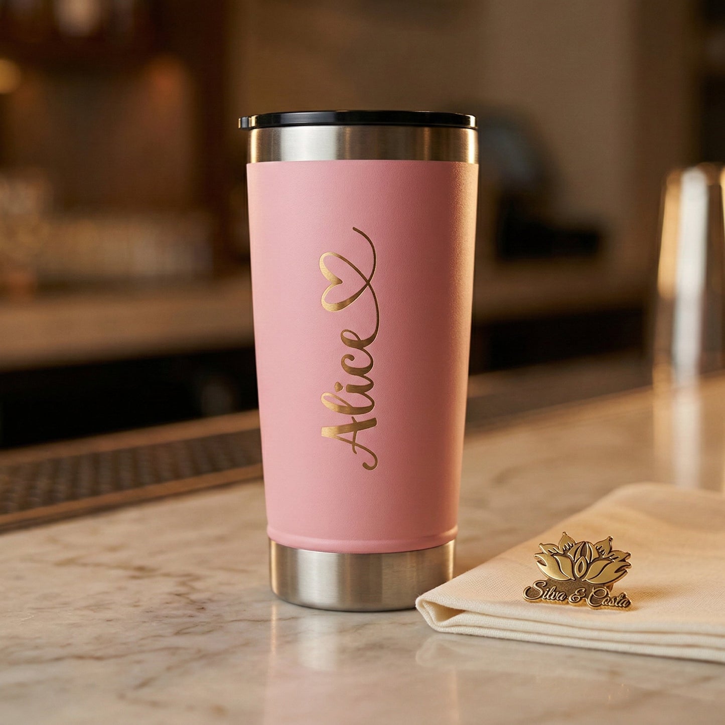 Copo Stanley Personalizado com Nome | Torcedor Corinthians