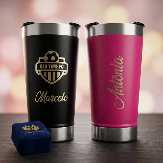 Copo Stanley personalizado com nome e foto | Presente criativo