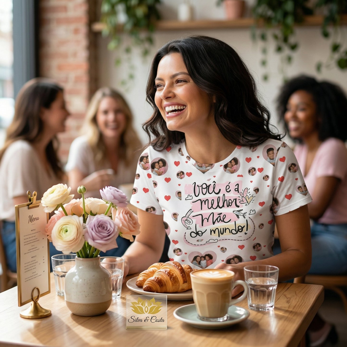 Pijama Personalizado com Foto | Presente para Mães