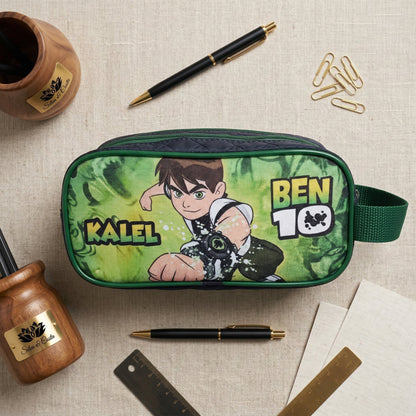 Estojo personalizado com nome e 3 divisórias | Presente infantil