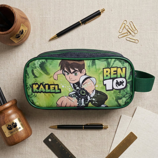 Estojo personalizado com nome e 3 divisórias | Presente infantil