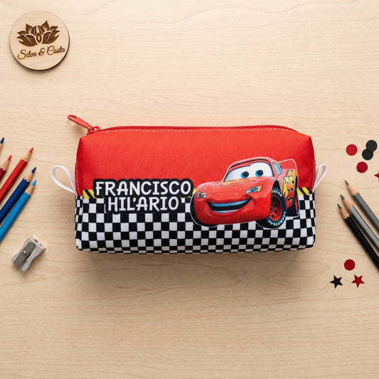 Estojo Personalizado com Nome e 3 divisórias | Presente Infantil